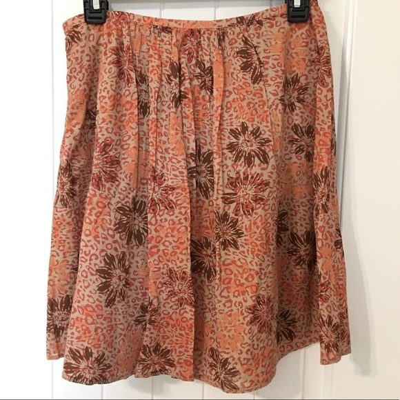 Intuitions Floral Skirt - Picture 5 of 7